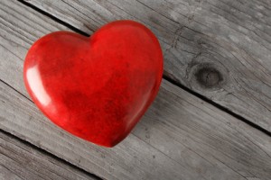 Red Valentine heart